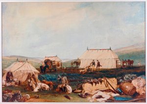 Shooting Party on Moors by Joseph Mallord William Turner