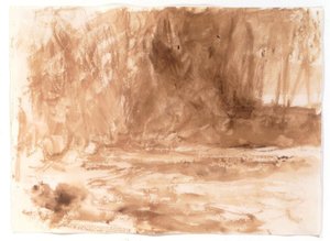 Study on the River Washburn, Yorkshire