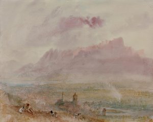 The Town and Lake of Thun by Joseph Mallord William Turner