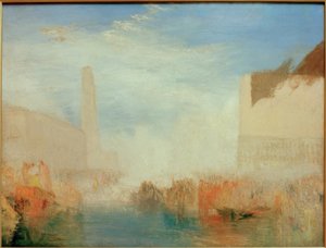 Venice: The Piazetta with the Ceremony of the Doge Marrying
