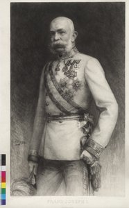 Franz Joseph I in Gala Uniform of a Field Marshal by William Unger