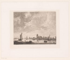 View of the Merwede before Dordrecht