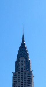 The Chrysler Building is an Art Deco Style Skyscraper in New York City, Located on the East Side of Manhattan, Completed 1930 by William Van Alen
