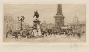 Trafalgar Square by William Walcot