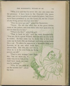 Illustration from "The Wonderful Wizard of Oz" by Lyman Frank Baum