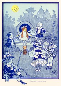 You must be a great sorceress. from The Wonderful Wizard of Oz by L. Frank Baum by William Wallace Denslow