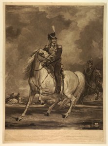 The Hetman Count Platoff Mounted on his Favorite Charger by William Ward