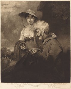 The Blind Beggar of Bednall Green by William Ward after William Owen