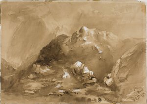 Misty Mountains by William West