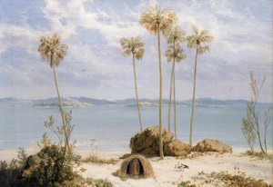 View of the Edward Pellew Group of Islands, in the Gulf of Carpenteria (Australia), Northern Territories, December 1802, During Matthew Flinders