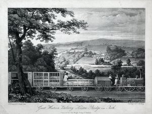 Great Western Railway, Kelston Bridge Near Bath, c.1835-40