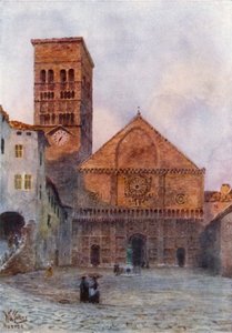 Assisi. The Cathedral