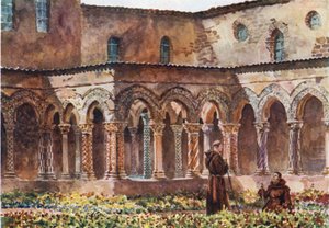 Monreale. The Cloisters