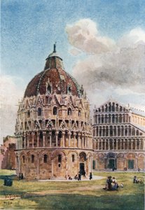 Pisa, the Baptistery