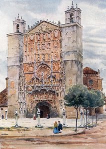 Valladolid, San Pablo by William Wiehe Collins