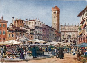 Verona, the Market Place