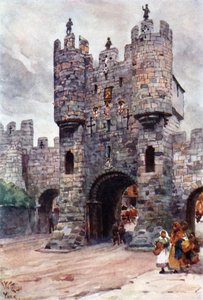 York, Micklegate Bar by William Wiehe Collins