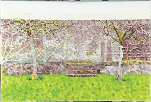 Orchard in Winter, 2014 by William Wilkins