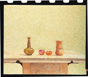 Still Life with Blood Orange by William Wilkins