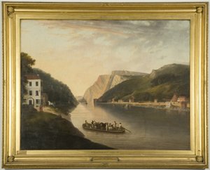 Hotwells and Rownham Ferry by William Williams