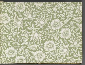 Wallpaper sample book, before 1917 by William and Company Morris