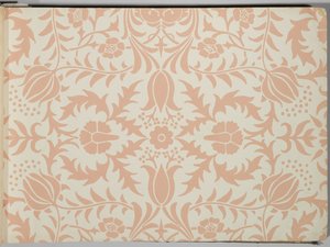 Wallpaper sample book, before 1917 by William and Company Morris