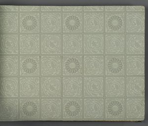 Wallpaper sample book, before 1917 by William and Company Morris