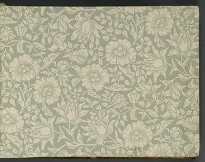 Wallpaper sample book, before 1917 by William and Company Morris