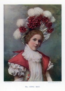 Edna May, American Actress and Singer by William and Daniel Downey