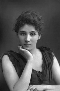 Elizabeth Robins 1862-1952, American actress, playwright, novelist, and suffragette, 1893 by William and Daniel Downey