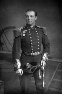 Lord Charles Beresford 1846-1919, British Admiral and Member of Parliament, 1890
