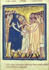 Joseph Sold by His Brothers from a Book of Bible Pictures