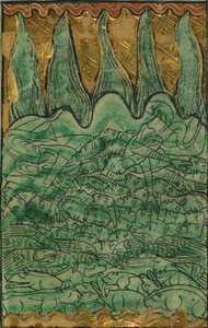 The Flood of Noah (Genesis 7-11-24) by William de Brailes