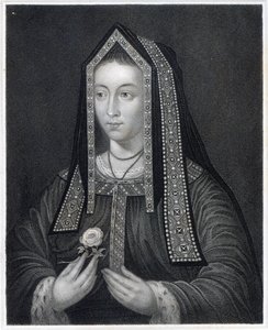 Portrait of Elizabeth of York by William the Younger Holl