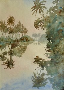 Backwaters - before sunrise