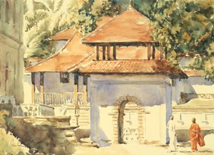 Temple of Tooth, side entrance by Wilson Clive