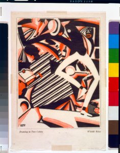 Drawing in Two Colours / Interpretation of Harlem Jazz I