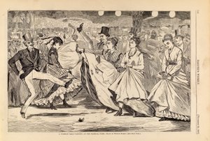 A Parisian Ball--Dancing at the Mabille, Paris by Winslow Homer
