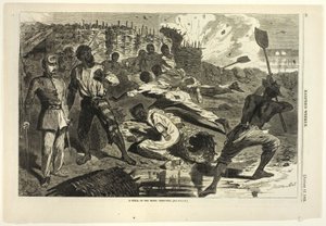 A Shell in the Rebel Trenches