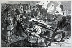 A Shell in the Rebel Trenches, from Harper
