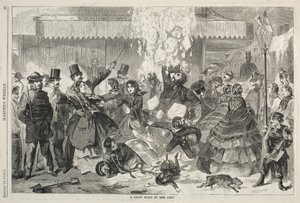 A Snow Slide in the City by Winslow Homer
