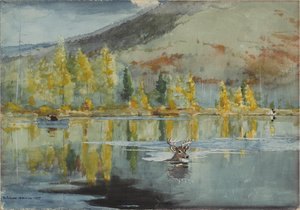 An October Day by Winslow Homer