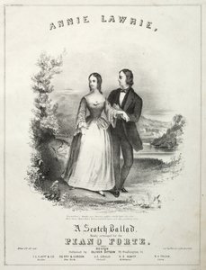 Annie Laurie - Sheet Music Cover