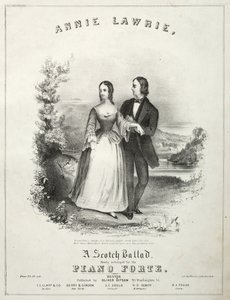 Annie Laurie - Sheet Music Cover