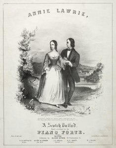 Annie Lawrie - Sheet Music Cover by Winslow Homer
