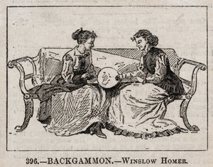 Backgammon by Winslow Homer