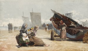 Beach Scene, Cullercoats