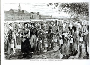 Bell Time, New England Factory Life by Winslow Homer