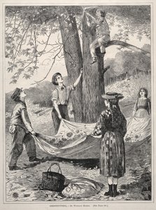 Chestnutting by Winslow Homer