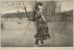 Cutting a Figure by Winslow Homer
